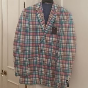 Mens plaid sportcoat